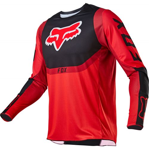 FOX Fluro Red 360 VOKE JERSEY 2021 - Excite Motorsports