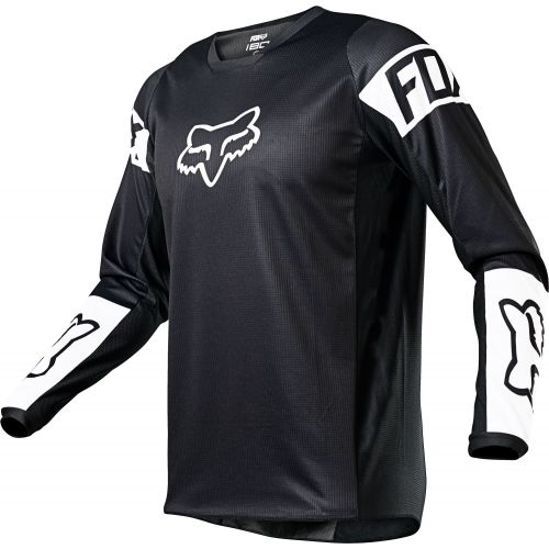 FOX Black/White 180 REVN JERSEY 2021 - Excite Motorsports