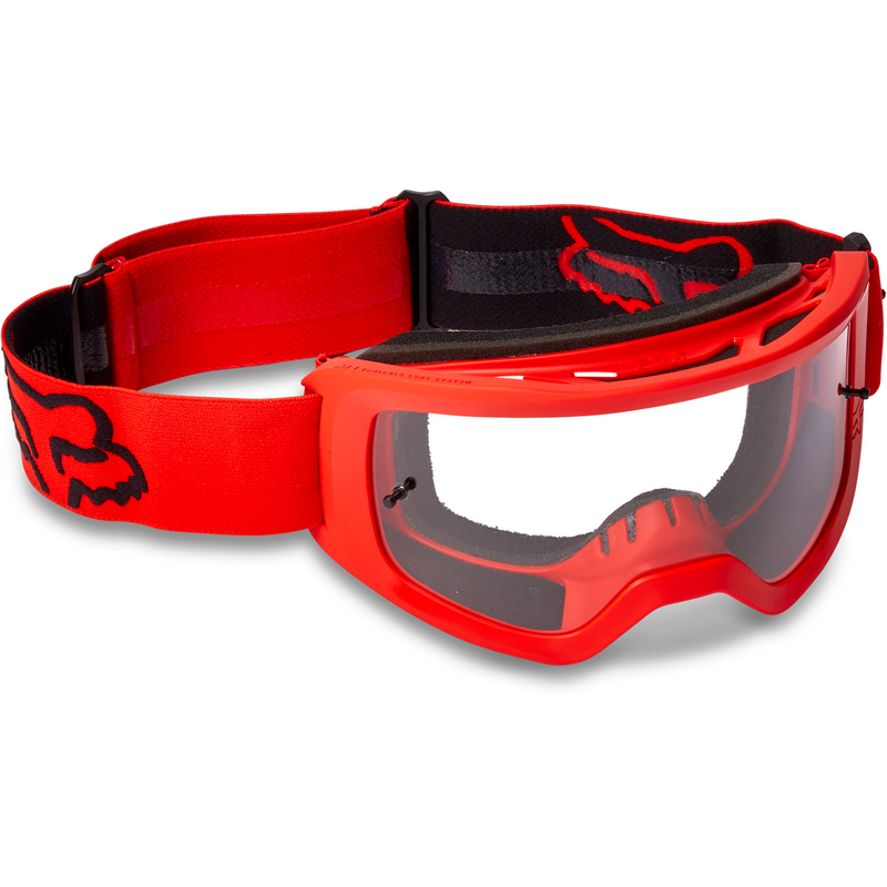 MAIN STRAY GOGGLE - Fluro Red - Excite Motorsports